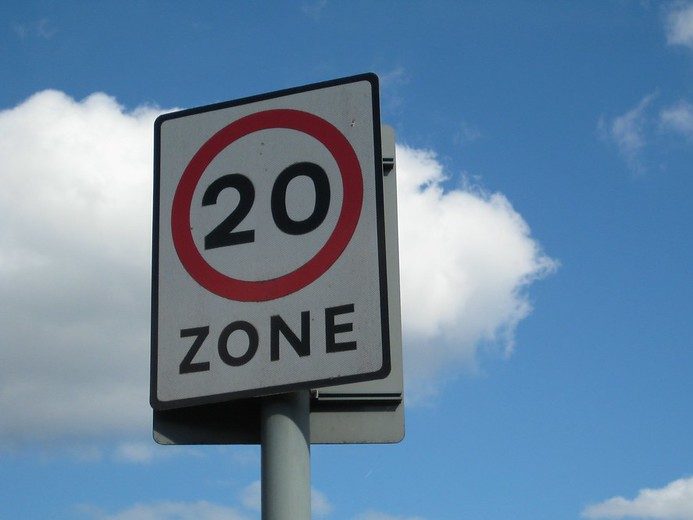 20mph zone. Credit Edinburgh Greens.