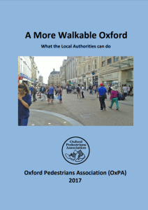 A more walkable Oxford book cover